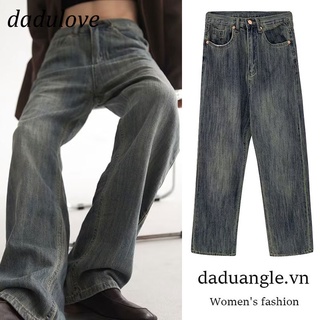 DaDulove💕 New American Ins Retro Jeans Loose Wide Leg Pants Niche Street Fashion plus Size Womens Clothing