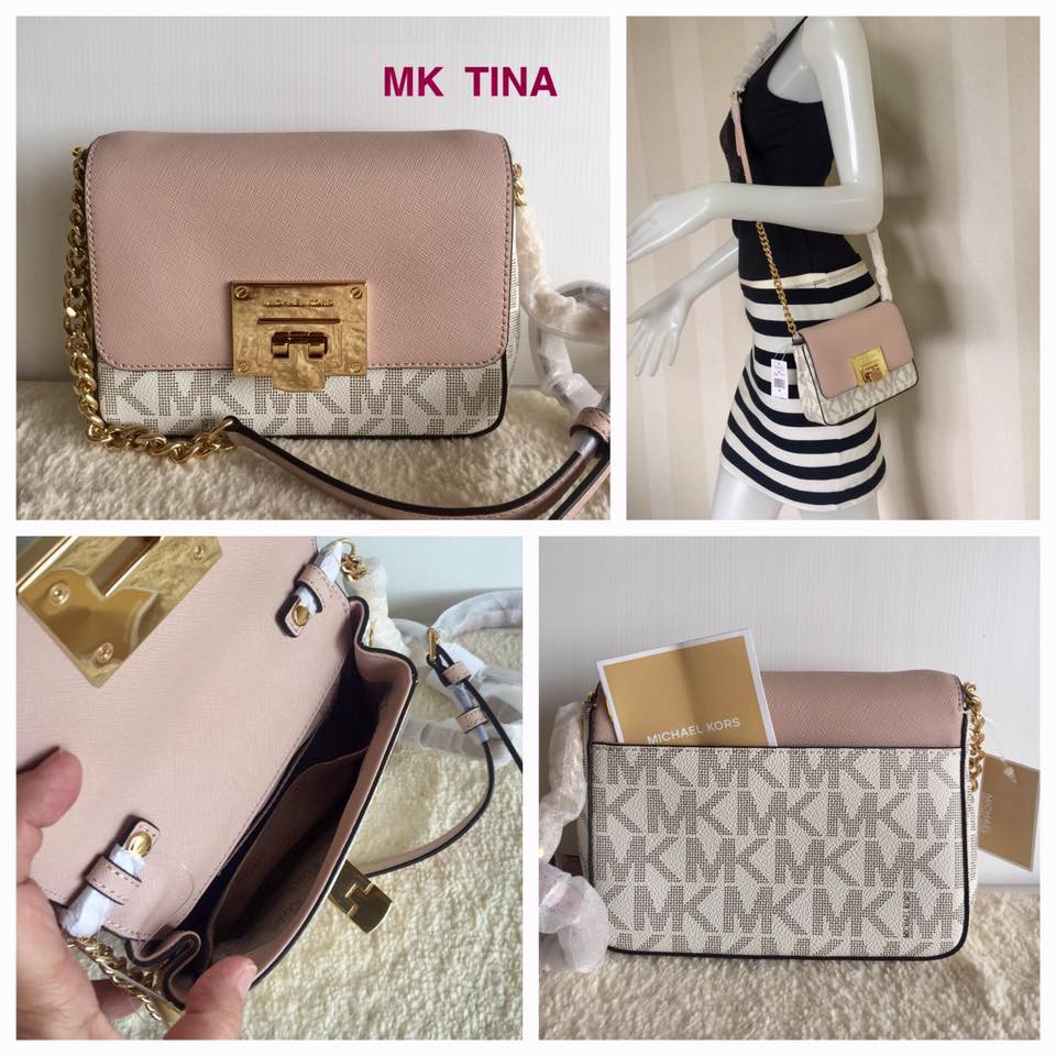 mk tina small clutch