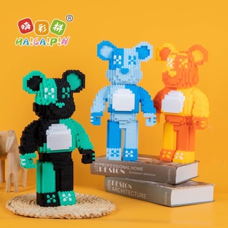 mega toys ตัวต่อเฟืองหมีแบร์บริดมาใหม่ Bearbrick No.58016-58018