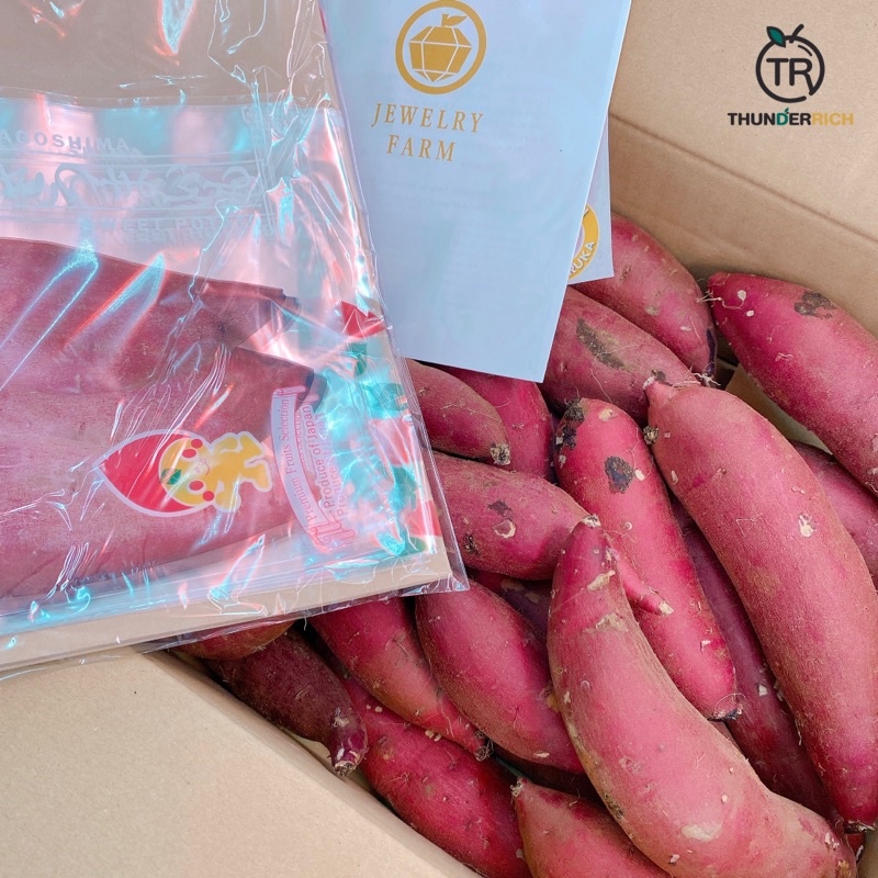 ส่งฟรี สินค้าเข้าใหม่ 29/8/69 Japanese Sweet Potato มันหวานแบรนด์ Sweet Jewelry ‘s Farm นำเข้าจากประเทศญี่ปุ่น