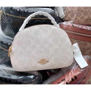 COACH SERENA SATCHEL IN SIGNATURE CANVAS (1591)