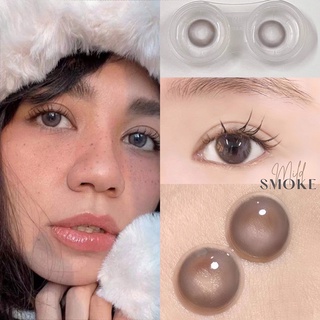 รุ่นMild สีSmoke Softlens เลนส์รายปี วัสดุMPC ค่าอมน้ำ48%