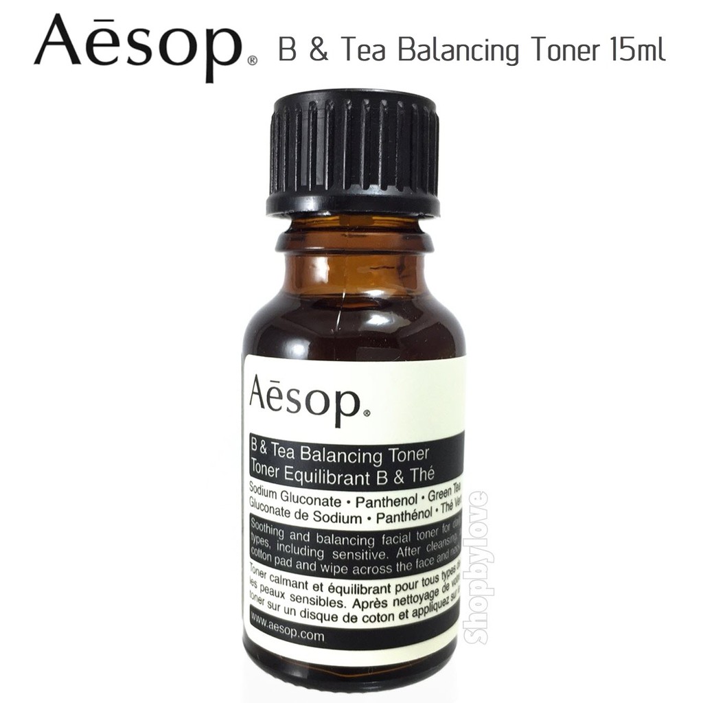 Aesop B & Tea Balancing Toner 15ml | Shopee Thailand