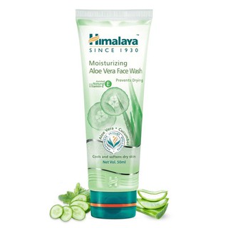 Himalaya Moisturizing Aloe Vera Face Wash 50ml.