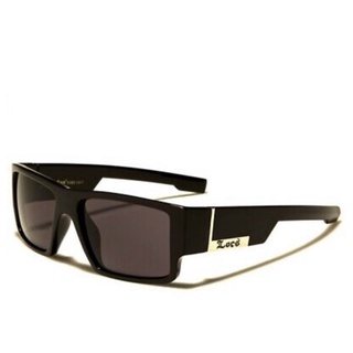 มาใหม่ พร้อมส่ง แว่น Locs Sunglasses - Mens Flat Top Frame Square Lens