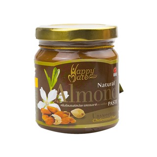 Happy Mate Natoral  Almond 200g.สเปรดอัลมอนด์ธรรมชาติ