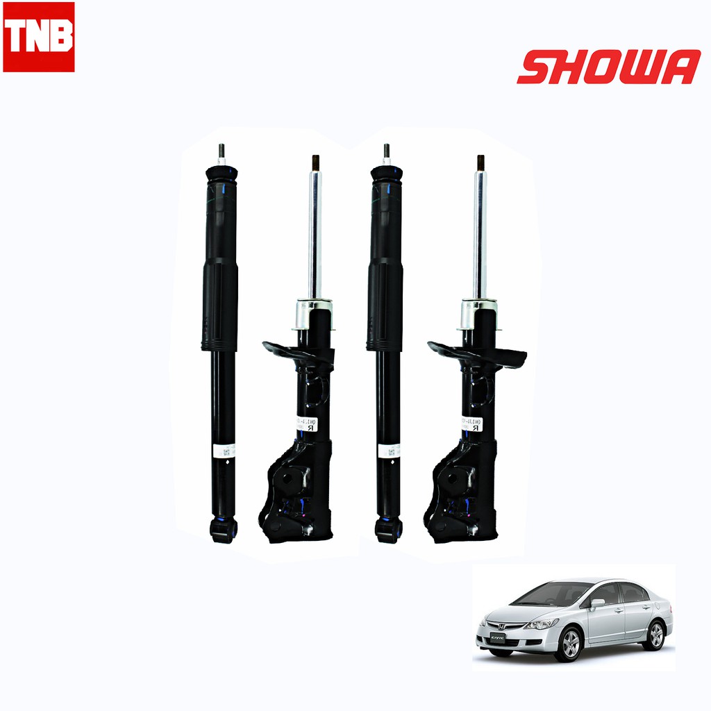 SHOWA โช๊คอัพ Civic Fd 1.8 ฮอนด้า ซีวิค นางฟ้า ปี 2006-2011 โช้คโชว่า แท้ติดรถฮอนด้า