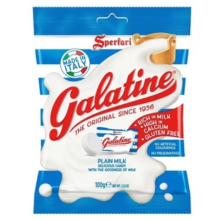 Sperlari Galatine Milk 100g. สเปิร์ลารี กาลาติน 100กรัม.(รสนม) นมอัดเม็ด อิตาลี่ชื่อดังที่ทำจากนมสดแท้ แคลเซียมสูง