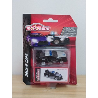 majorette ford mustang GT Deluxe car ลายตำรวจ ล้อยาง