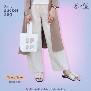 Daily Bucket Bag 💟ลาย Tokyo Town รหัส DTA00001 #Bucketbag #HealthyGlow