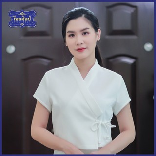 เสื้อผ้าฝ้ายพื้นเมือง ทรงปั๊ด(ป้าย) แขนสั้น