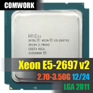 ซีพียู Intel XEON E5 2697 V2 LGA 2011 CPU PROCESSOR X79 C602 WORKSTATION SERVER DELL HP COMWORK