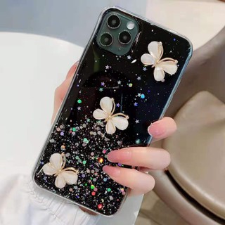 Vivo V19 S9 S1 V20 X50 Pro Y11 Y19 Y15 V15 Pro V11 Z1 X30 Pro Bling 3D Butterfly Soft TPU Phone Case