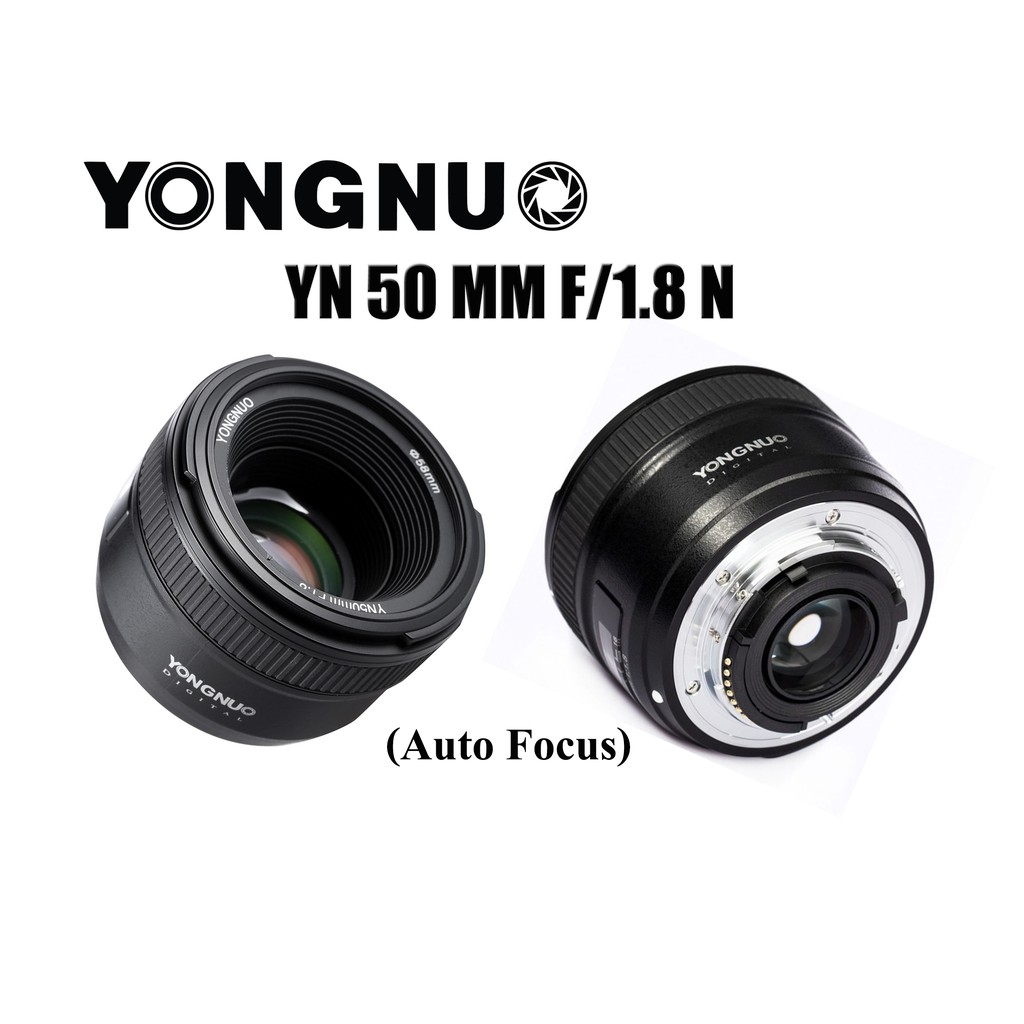 Yongnuo YN 50mm f1.8 N ปรับโฟกัสอัตโนมัติ YN 50mm