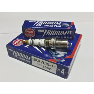 NGK BKR7EIX-11 5002 Iridium Power Spark Plug(4หัว) Made in Japan