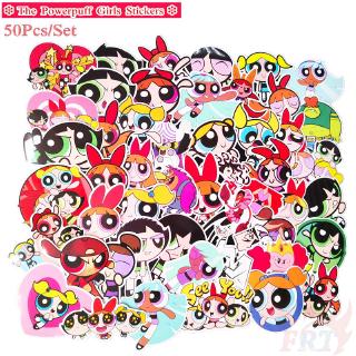 ❉ The Powerpuff Girls - Series 02 สติ๊กเกอร์ ❉ 50Pcs/Set Cartoon DIY Luggage Laptop Skateboard Decals Doodle สติ๊กเกอร์