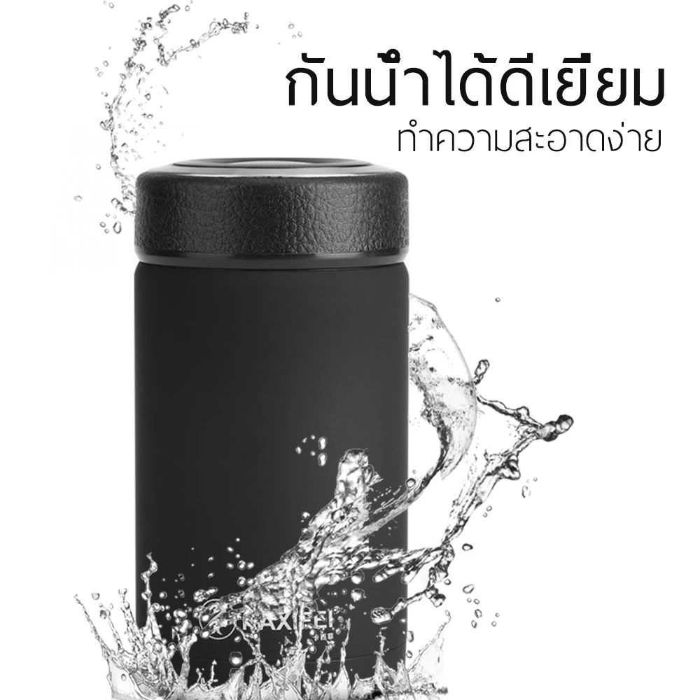 Alechaung ขวดเก็บความร้อน ฉนวนสุญญากาศ แก้วเก็บเย็น กระติกน้ำ กระติกเก็บเย็น 380ml แก้วเก็บอุณหภูมิ thumbnail 7