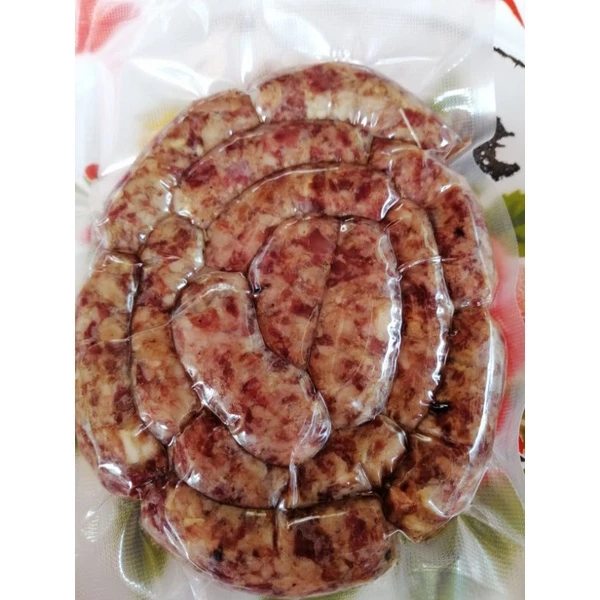 รับประกันความอร่อย ใส้กรอกเนื้อ รสเด็ด(วัวล้วน) ขนาด600กรัม (ส่งด่วนทุกวัน) thumbnail 3
