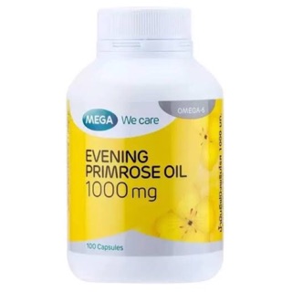 Mega We Care Evening Primrose Oil EPO เมก้า อีฟนิ่งพริมโรส 1000 mg