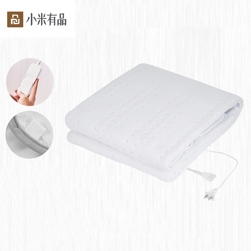 Xiaomi Youpin ต่ำรังสีไฟฟ้าผ้าห่ม220V คู่ผ้าห่มทำความร้อนสามอัจฉริยะความเร็วสูงคงที่อุณหภูมิ