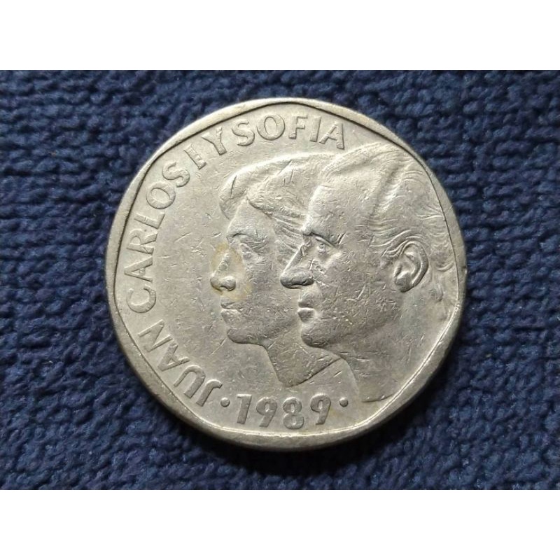 เหรียญ​ต่างประเทศ​(2828)สเปน​ 1989