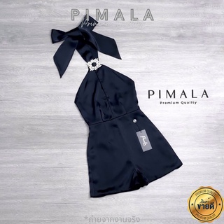 ✅ถูกที่สุด งานป้าย Pimala รุ่นนี้ขายดีมาก ทำสีดำมาเพิ่ม จั้มสูทขาสั้นสีดำ ชุดเซ็ทงานป้ายเซตจั้มสูท Pimala Brand