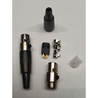 Mini XLR แจ้ค XLR 3 ขา แบบ มินิ ใช้กับไมค์เหน็บ หรือแจ้คกีต้าร์