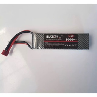 แบตเตอรี่รถบังคับ 11.1V .3000mah  MYSTCRY แบตริโพ