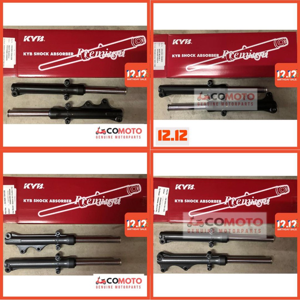 KYB ด้านหน้าสําหรับK LC135 V1 V2 V3 V4 V5 V6 AUTO / CLUTCH KAYABA