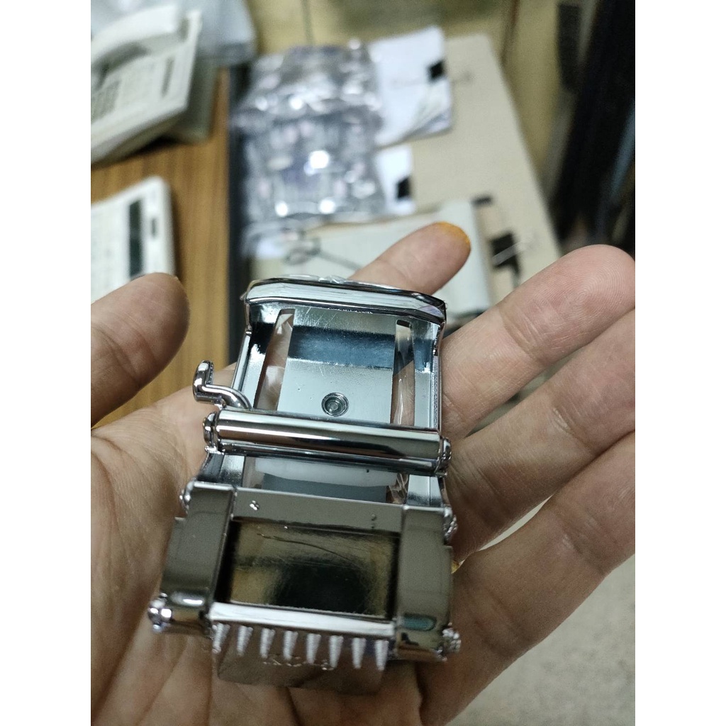 หัวเข็มขัด รูปปลากระเบน เกรดA แบบฟันยาง อัตโนมัติ ใช้กับเข็มขัดกว้าง 38มิล 1.5 นิ้ว - รูปที่ 2