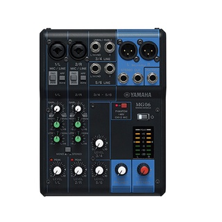 YAMAHA MG06 6-Input Analog Mixer มิกเซอร์  มือสอง