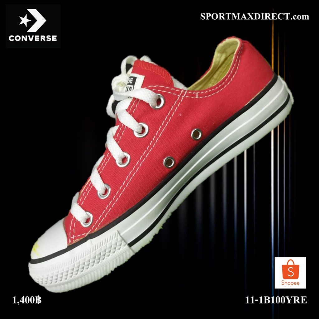 รองเท้า Converse รุ่น ALL STAR OX RED (11-1B100YRE)