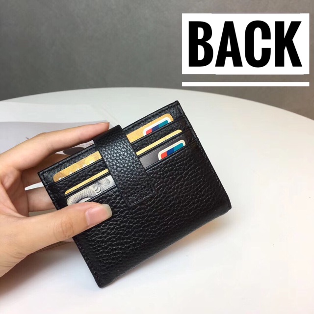 ✨พร้อมส่ง✨กระเป๋าสตางค์ หนังวัวแท้ ใบสั้น #5608
