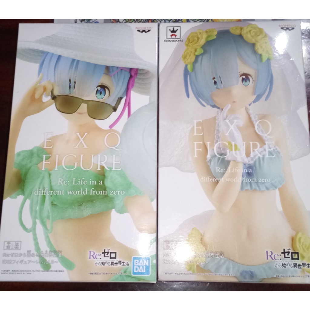 Re Zero -Starting Life in Another World- EXQ Figure Rem vol.3 + EXQ Figure Rem Special Assort **ของใ