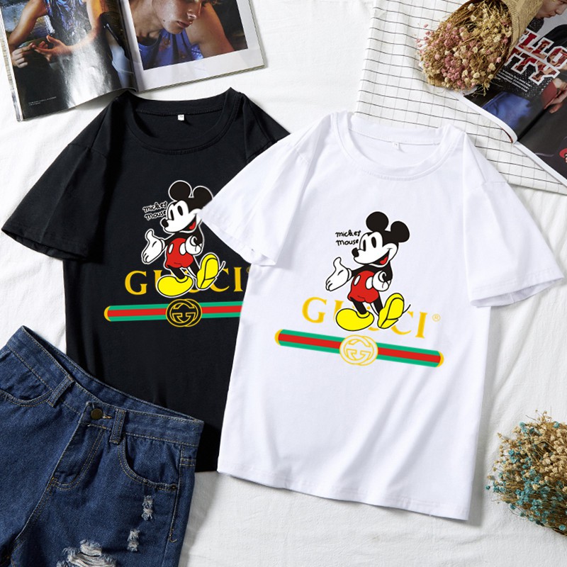 BK-03/Mickey mouse( 8 สี พร้อมส่ง!!!) เสื้อยืดพิมพ์ลายมิกกี้ เสื้อยืดแฟชั่นมาแรง ผ้าดีใส่สบายราคาถูก ปลีก-ส่ง (S-XXL)