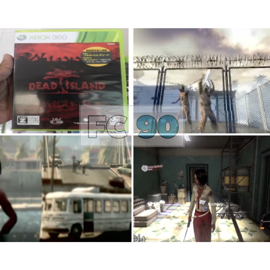 แผ่นเกมฆ่าซอมบี้บนเกาะ Dead Island [XBOX360] แผ่นแท้ญี่ปุ่นมือสอง มีกล่องและคู่มือ