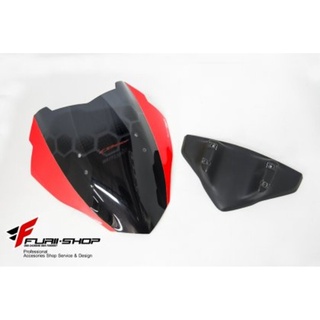 ชิวหน้า MOTOZAA ทูโทน ลายรังผึ้ง สีแดง FOR HONDA CB650F