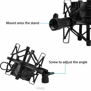 Spider Broadcast Condenser Locking Knob Protective Professional Practical Clip Metal Microphone Shock Mount