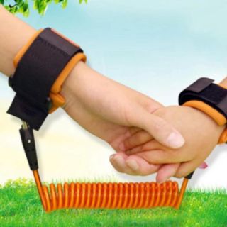 Child Anti lost Strap 1.5 M Orange สายจูงเด็กกันพลัดหลงสปริง ยืด-หดได้ ยาว 1.5 เมตร สีส้ม