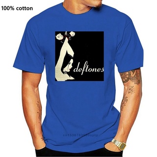 เสื้อยืดผ้าฝ้ายพิมพ์ลายแฟชั่น Deftones เสื้อยืดแขนสั้น ผ้าฝ้าย สีดํา สีเทาเข้ม -3 แฟชั่นฤดูร้อน สําหรับผู้ชาย POacbl80MO