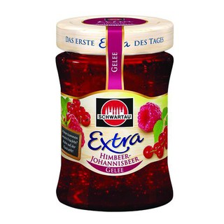 Schwartau Extra Raspberry 340g ชวาร์เทาเอ็กซ์ตร้าราสเบอร์รี่ 340 กรัม