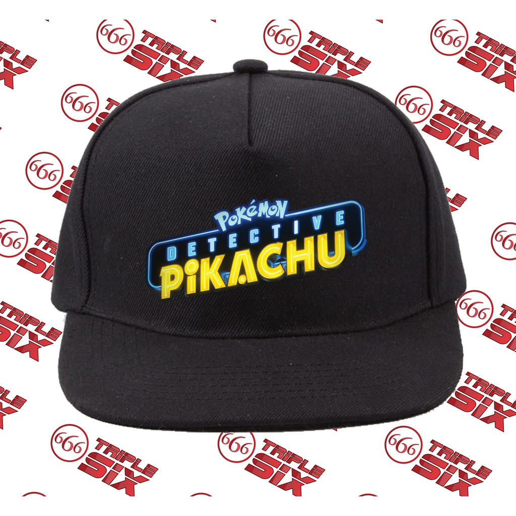 หมวก Snapback Cotton Detective pikachu