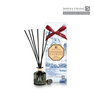 DONNA CHANG Soothing Jasmine Reed Diffuser (50 ml) ดอนน่า แชง ก้านไม้หอมกระจายกลิ่น น้ำหอมปรับอากาศ น้ำหอมบ้านก้านไม้หอม