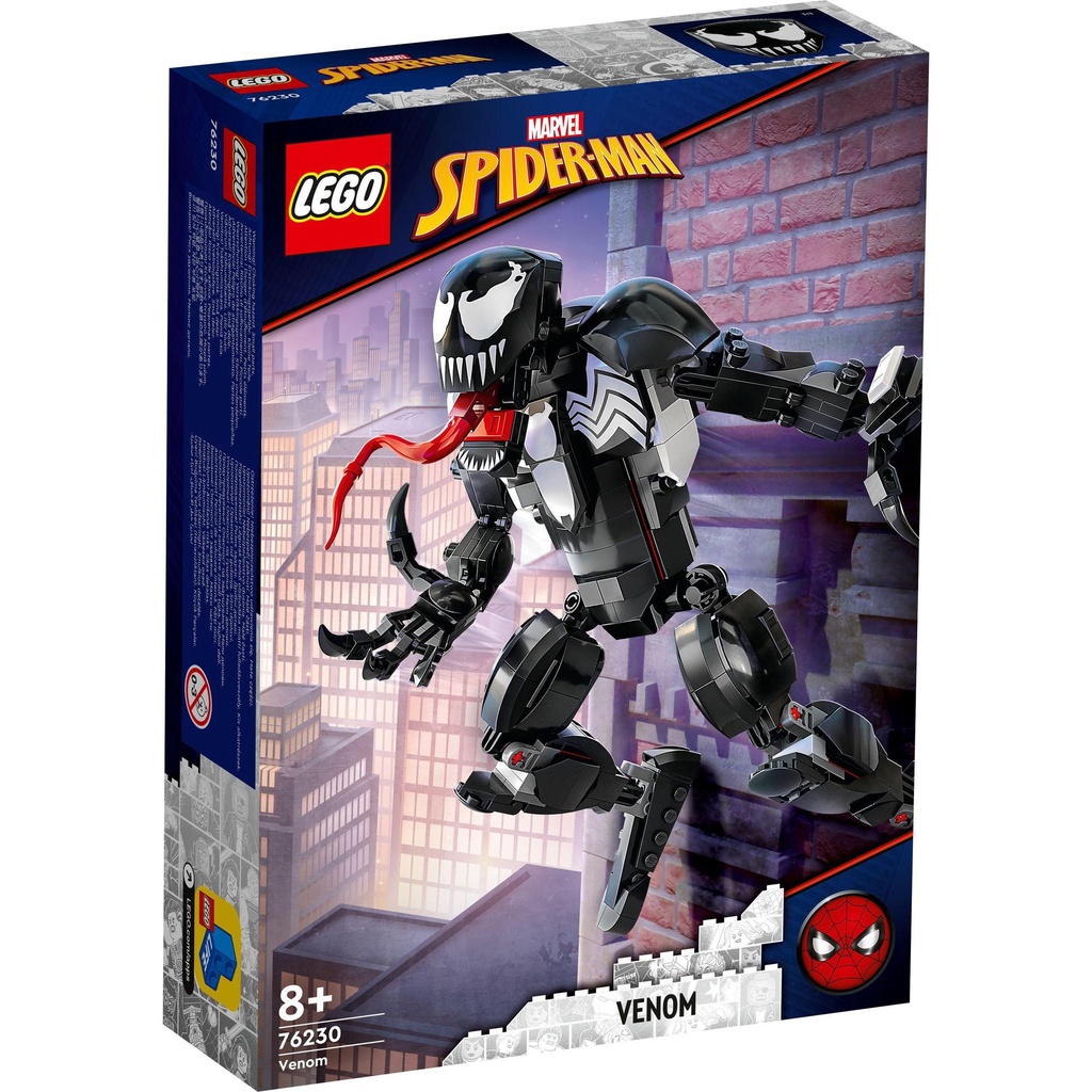 LEGO Marvel 76230 Venom Figure Building Kit (297 Pieces) - lego ...