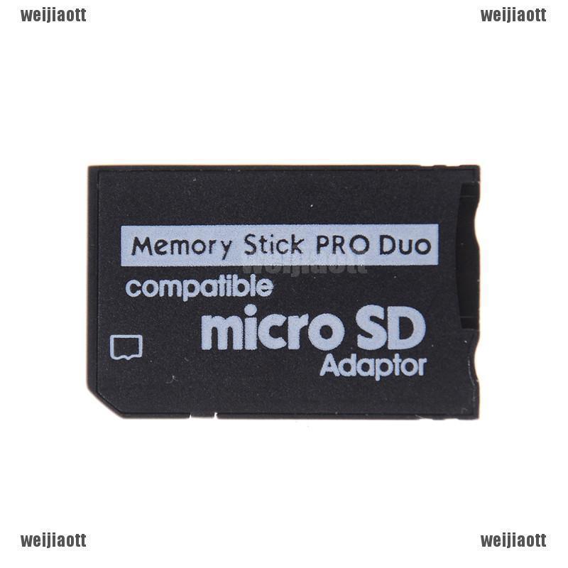 ใหม่ Memory Card Adapter Micro SD to Memory Stick อะแดปเตอร์สำหรับ PSP