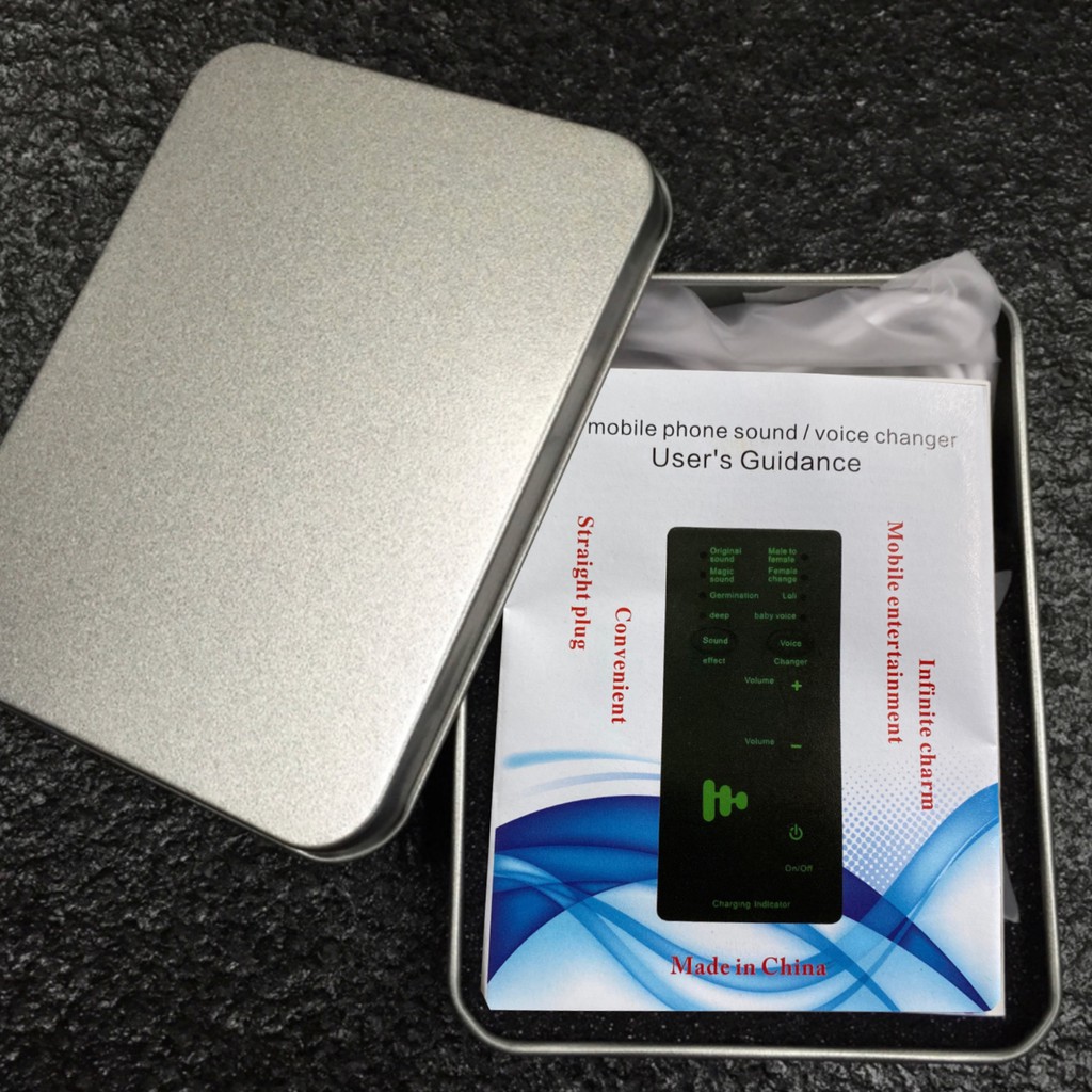 เครื่องเปลี่ยนเสียง ขนาดจิ๋วแบบพกพา สำหรับมือถือ แท็ปเลต และคอมพิวเตอร์ [พร้อมส่ง] - รูปที่ 3