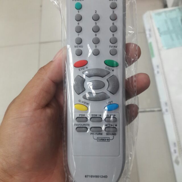 รีโมททีวีแอลจี LG 6710V00124D/C(nz)