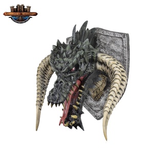 [พร้อมส่ง]WIZKIDS: Dungeons &amp; Dragons: Black Dragon Trophy Plaque ของสะสม