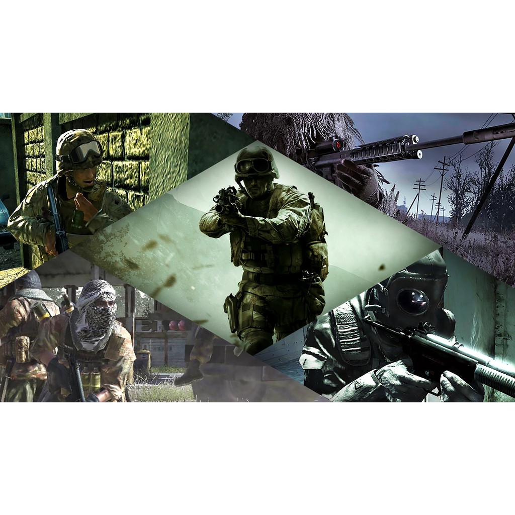 แผ่น XBOX 360 : Call of Duty 4 Modern Warfare  ใช้กับเครื่องที่แปลงระบบ JTAG/RGH