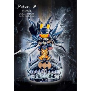 Batman Cosplay Pikachu - Pokemon Resin